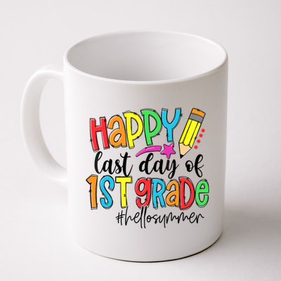 Hello Summer Last Day Of School 1st Grade Teacher Mug