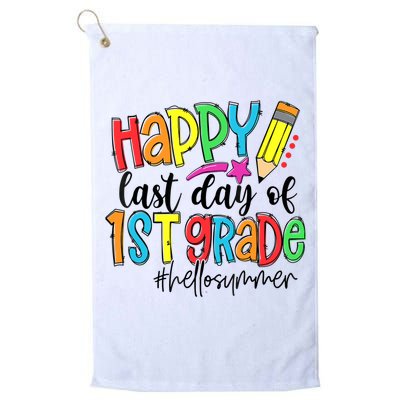 Hello Summer Last Day Of School 1st Grade Teacher Golf Towel