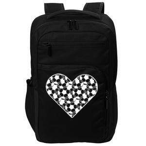 Heart Soccer Lover Impact Tech Backpack