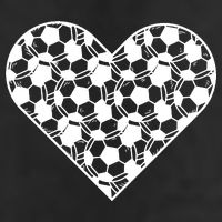 Heart Soccer Lover Golf Towel