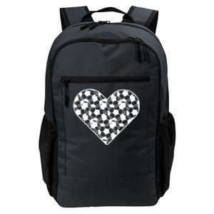 Heart Soccer Lover Daily Commute Backpack