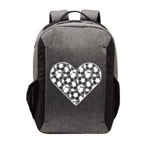 Heart Soccer Lover Vector Backpack