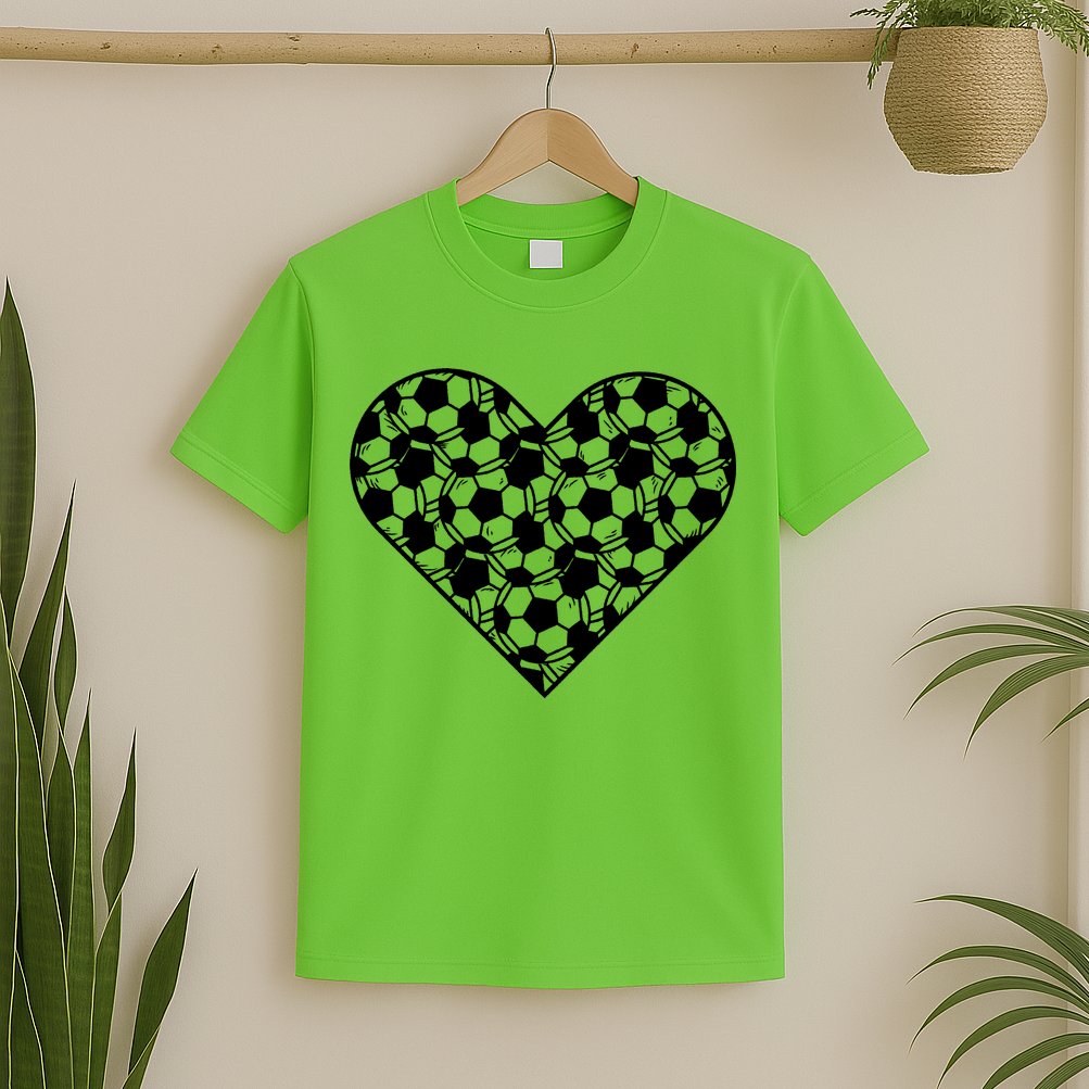 Heart Soccer Lover T-Shirt