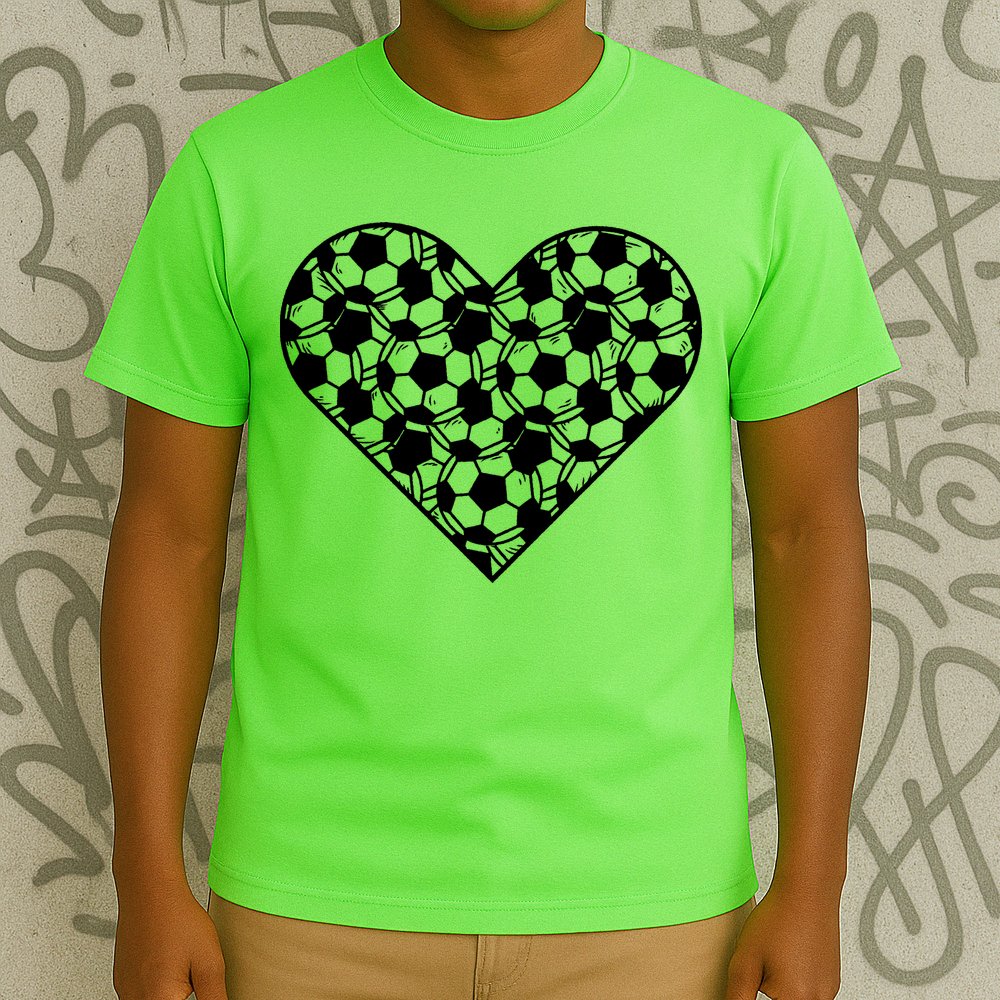 Heart Soccer Lover T-Shirt
