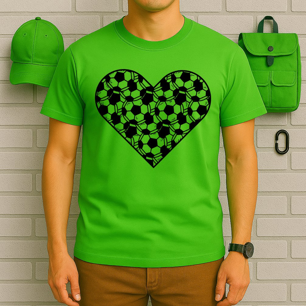 Heart Soccer Lover T-Shirt