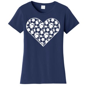 Heart Soccer Lover Women's T-Shirt