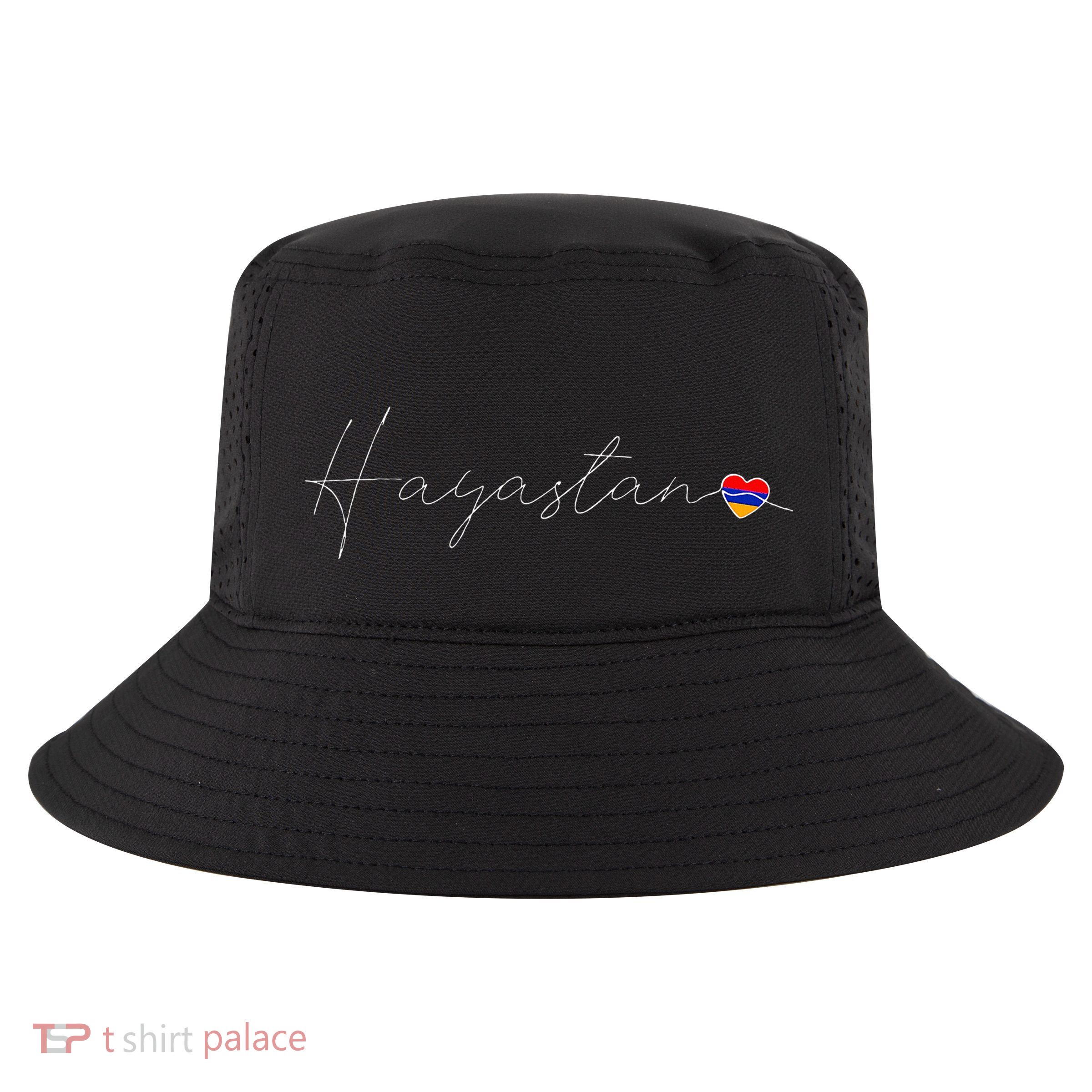 Hayastan Simple Love Armenian Flag Heart On Armenia Cool Comfort Performance Bucket Hat