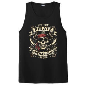 Halloween Skull Let The Pirate Shenanigans Begin PosiCharge Competitor Tank