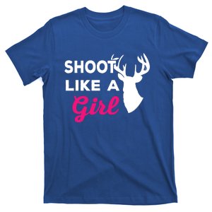 Hunter Shoot Like A Gift Hunting Deer Gift T-Shirt