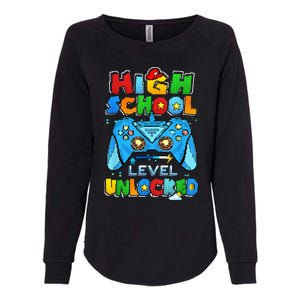 High School Level Unlocked Back To School High School Kid Womens California Wash Sweatshirt