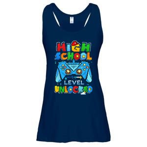 High School Level Unlocked Back To School High School Kid Ladies Essential Flowy Tank