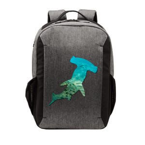 Hammerhead Shark Lovers Silhouette Earth Day And Ocean Week Gift Vector Backpack