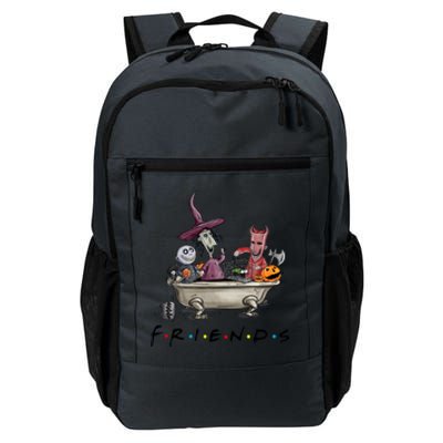 Halloween Scary Lock Shock Barrel Nightmare Christmas Pumpkin Daily Commute Backpack