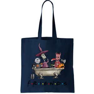 Halloween Scary Lock Shock Barrel Nightmare Christmas Pumpkin Tote Bag