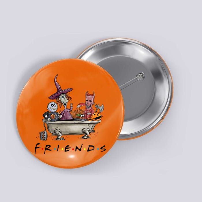 Halloween Scary Lock Shock Barrel Nightmare Christmas Pumpkin Button