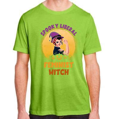 Halloween Spooky Liberal Feminist Witch Pro Choice Feminist Gift Adult ChromaSoft Performance T-Shirt