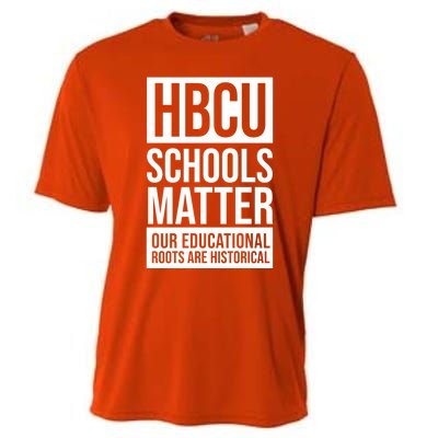 Hbcu Schools Matter Historically Black College Blue White Cute Gift Cooling Performance Crew T-Shirt