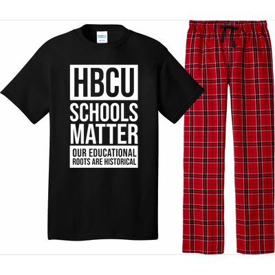 Hbcu Schools Matter Historically Black College Blue White Cute Gift Pajama Set