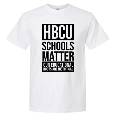 Hbcu Schools Matter Historically Black College Blue White Cute Gift Garment-Dyed Heavyweight T-Shirt