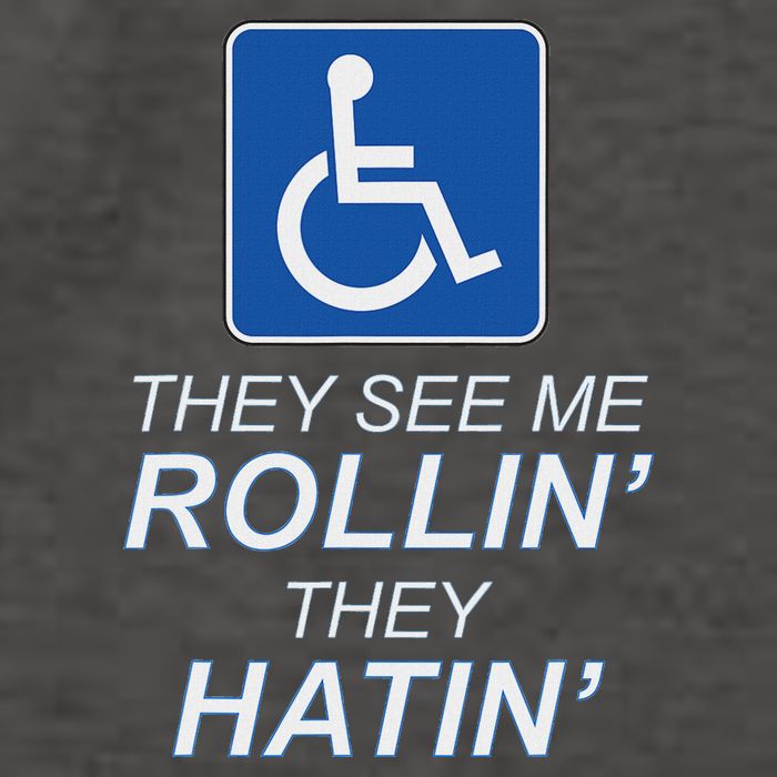 Hey See Me Rollin Hey Hain Funny Wheelchair Graphic Vector Backpack