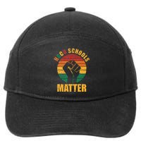 HBCU Schools Matter Historical Black College 7-Panel Snapback Hat