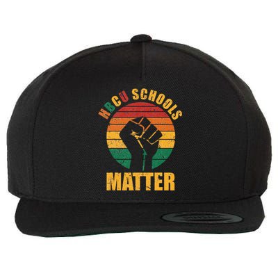 HBCU Schools Matter Historical Black College Wool Snapback Cap