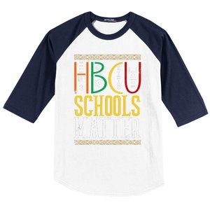 HBCU Schools Matter Black History Month College Baseball Sleeve Shirt