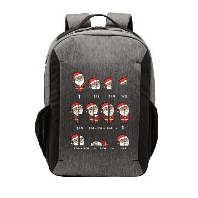 Hilarious Santa Math Teacher Gift for Christmas Vector Backpack