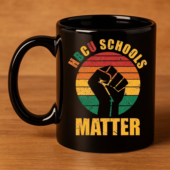 HBCU Schools Matter Historical Black College 11oz C Handle Ceramic Mug