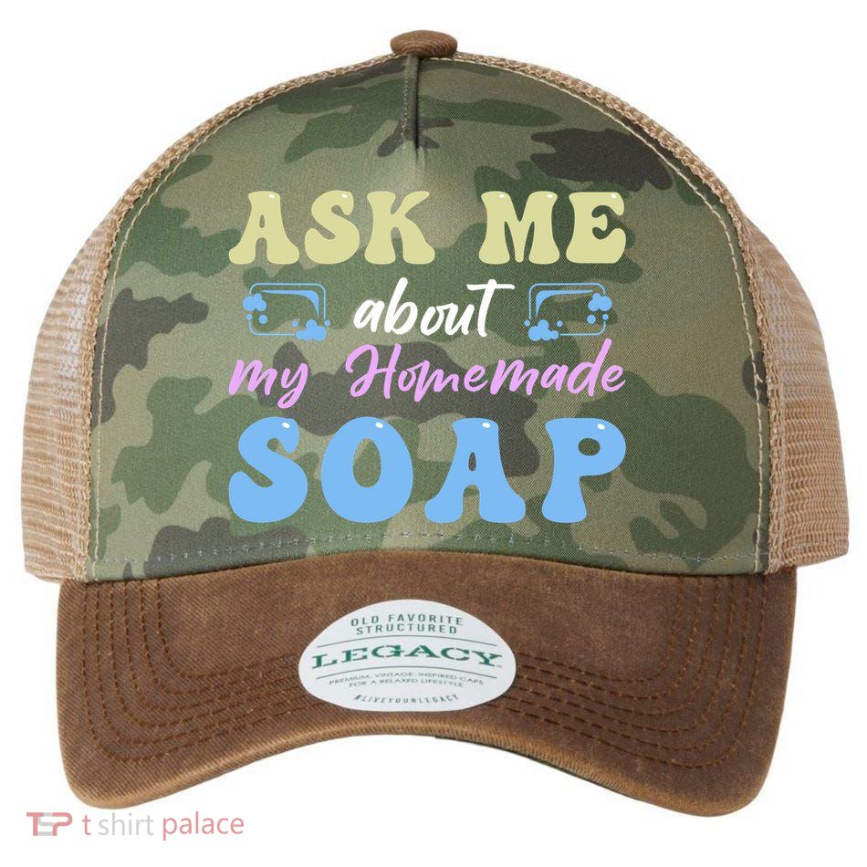 Homemade Soap Making Soap Maker Gift Legacy Tie Dye Trucker Hat