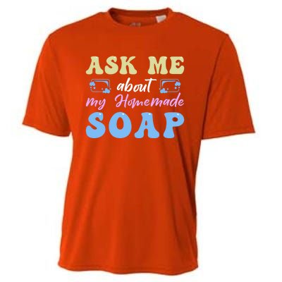 Homemade Soap Making Soap Maker Gift Cooling Performance Crew T-Shirt