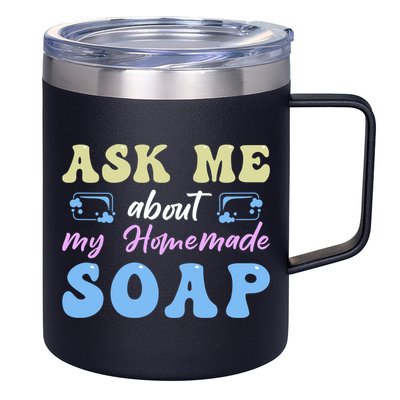 Homemade Soap Making Soap Maker Gift 12oz Stainless Steel Coffee Mug