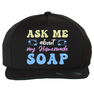 Homemade Soap Making Soap Maker Gift Wool Snapback Cap