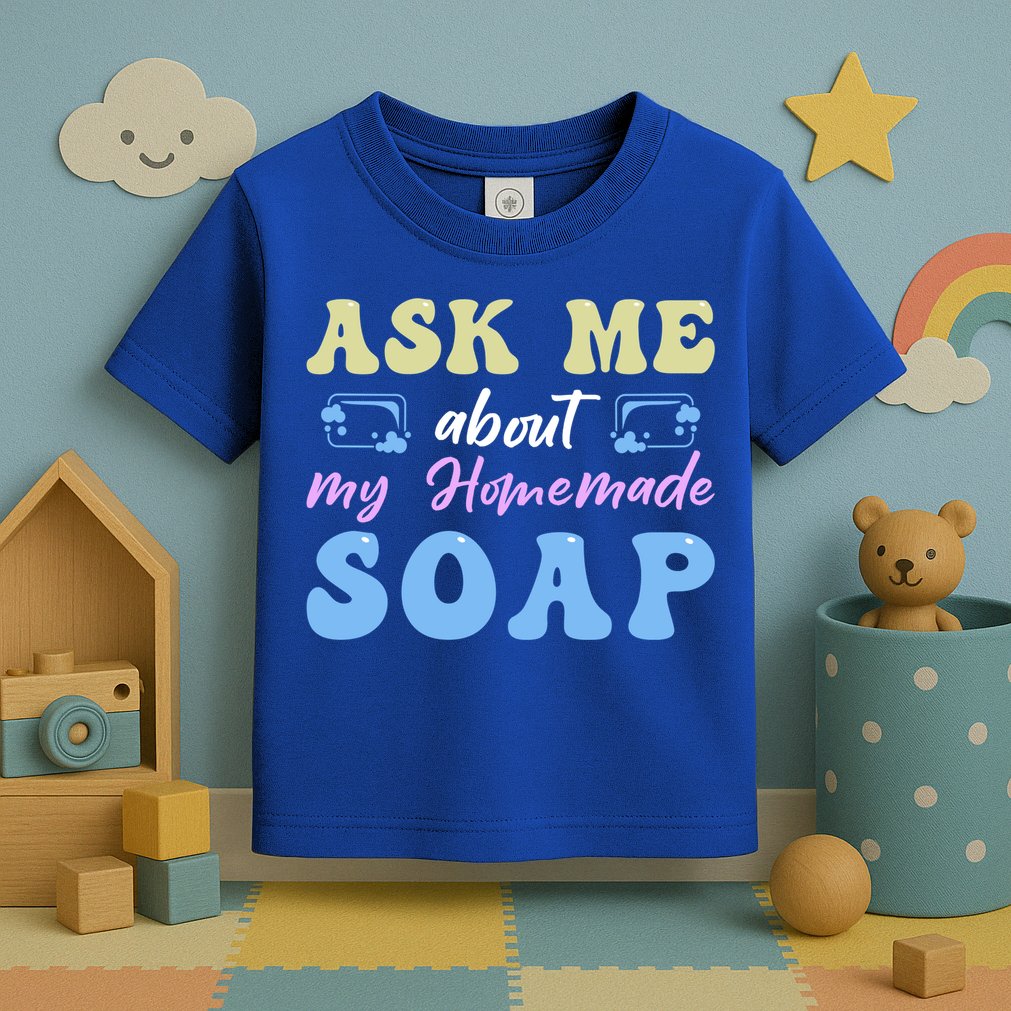 Homemade Soap Making Soap Maker Gift Toddler T-Shirt