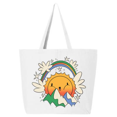 Happy Sun Mountain Rainbow 25L Jumbo Tote