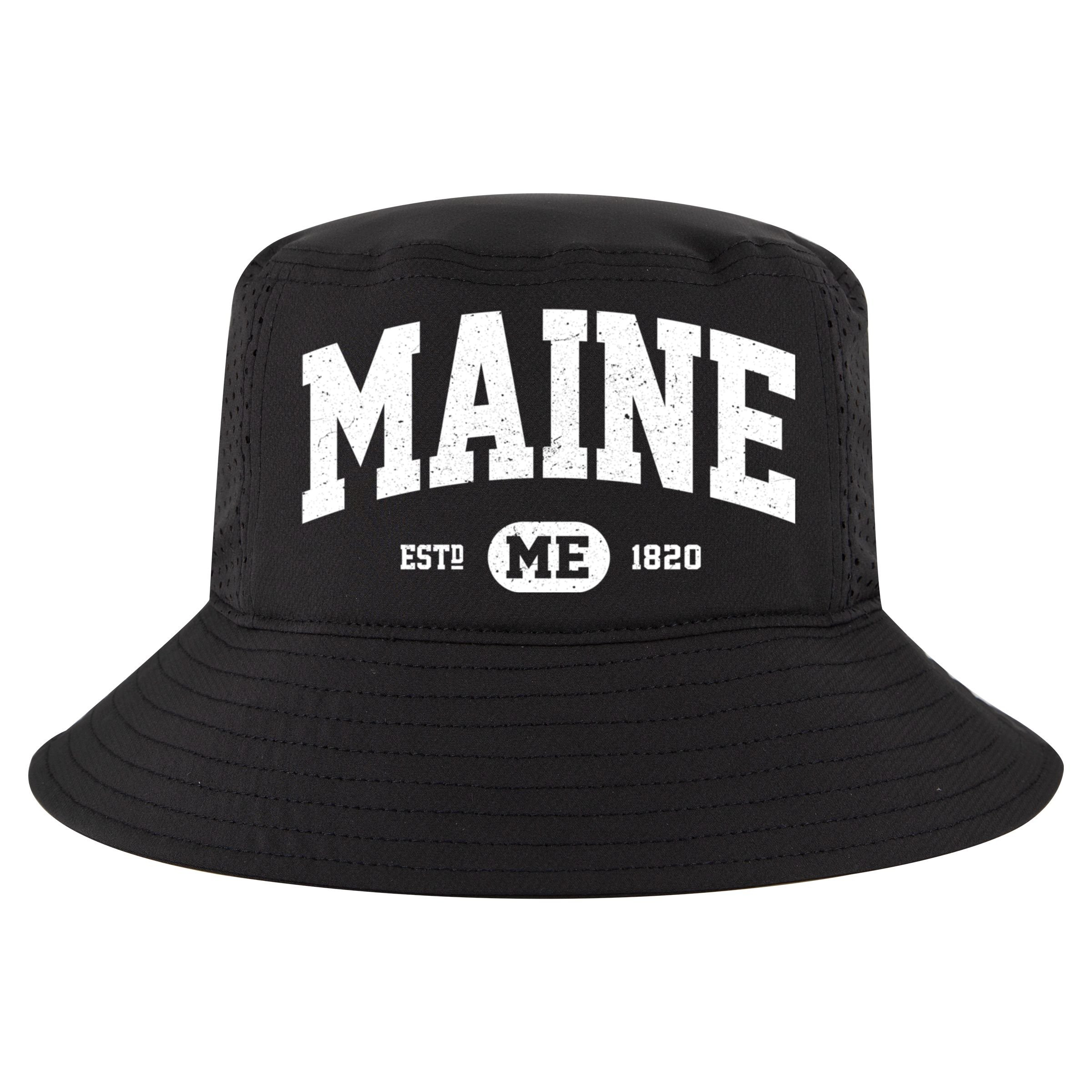 Home State Maine Established Cool Comfort Performance Bucket Hat