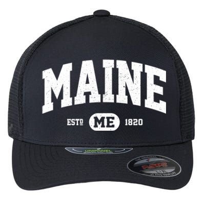 Home State Maine Established Flexfit Unipanel Trucker Cap