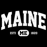 Home State Maine Established T-Shirt