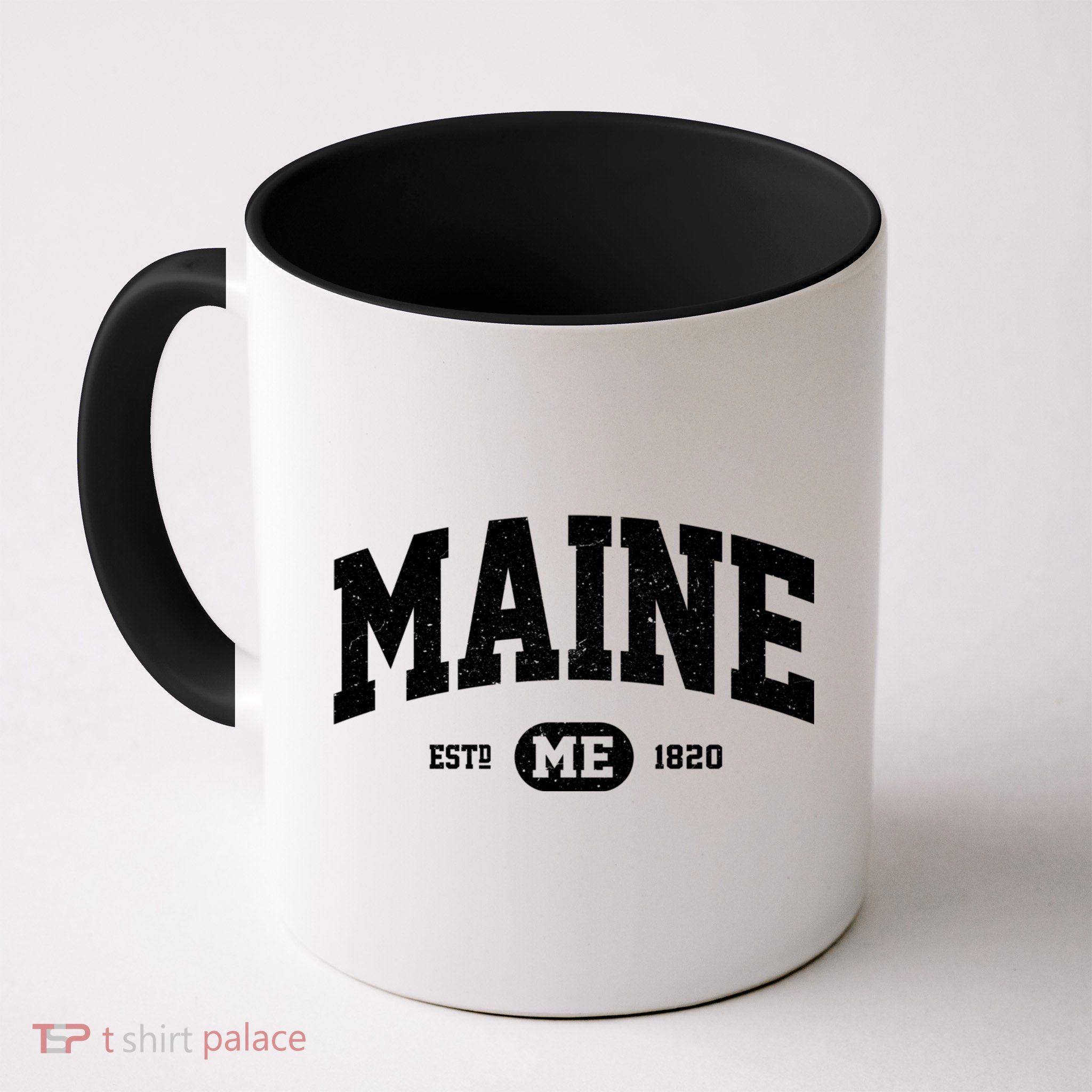 Home State Maine Established Mug