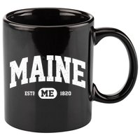 Home State Maine Established 11oz C Handle Ceramic Mug