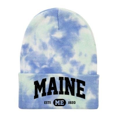 Home State Maine Established Tie Dye 12in Knit Beanie