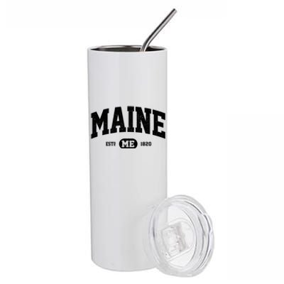 Home State Maine Established Stainless Steel Tumbler