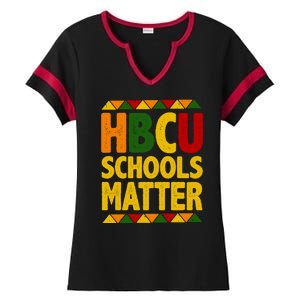 HBCU School Matter Ladies Halftime Notch Neck Tee