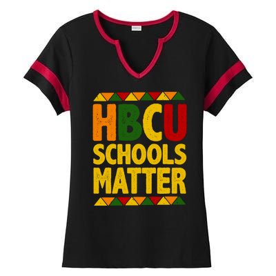 HBCU School Matter Ladies Halftime Notch Neck Tee