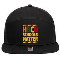 HBCU School Matter 7 Panel Mesh Trucker Snapback Hat