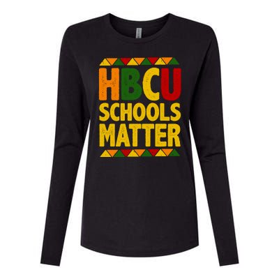 HBCU School Matter Womens Cotton Relaxed Long Sleeve T-Shirt