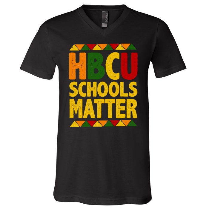 HBCU School Matter V-Neck T-Shirt