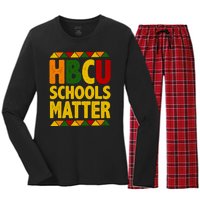 HBCU School Matter Women's Long Sleeve Flannel Pajama Set 