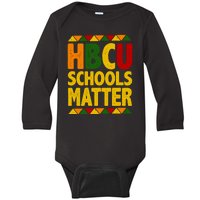 HBCU School Matter Baby Long Sleeve Bodysuit