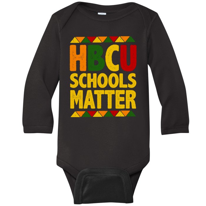 HBCU School Matter Baby Long Sleeve Bodysuit